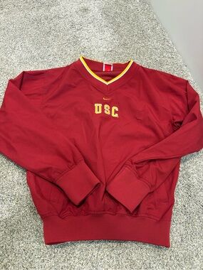 Vintage Nike USC embroidered windbreaker jacket size small